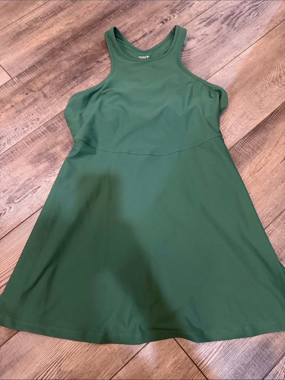 Green Athletic Tank Dress - Old Navy